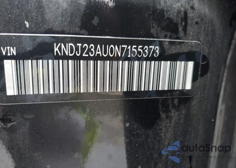 2022 Kia Soul Lx z USA, uszkodzony, nr VIN KNDJ23AU0N7155373